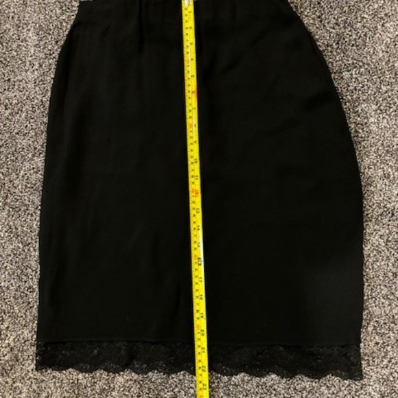 Max Studio Skirt with Lace Trim - Picture 6 of 8